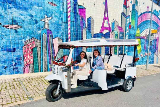 Lisbon: Historical Old Town Tour by Tuk Tuk.