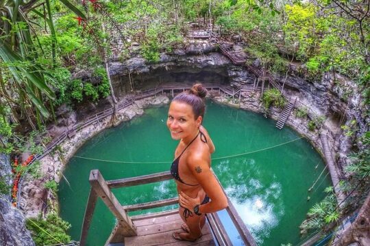 Experience in Atvs in the Mayan Jungle with Cenote and Zip Line