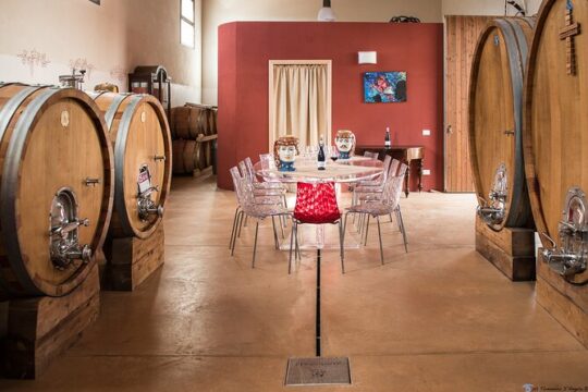 Wines and typical products in the lands of Frederick II