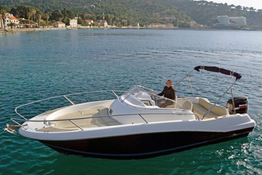 8h trip with Jeanneau Cap Camarat 755WA
