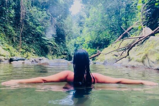 Private Wellness Tour of Puerto Rico Waterfalls and Hot Springs
