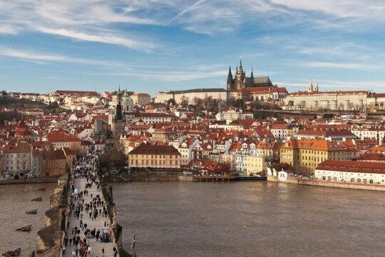Private arrival OR departure transfer from/to Prague airport