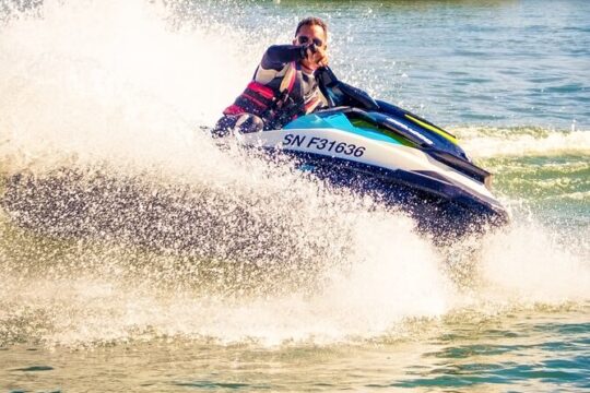 Jet-ski session near Nantes