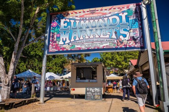 Eumundi Markets Bus Transfer from Noosa, Noosaville & Mooloolaba