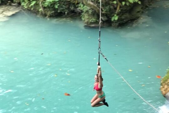 Private Konoko Falls and Blue Hole Combo Tour from Ocho Rios
