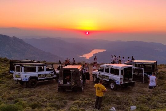 Sunset Jeep Tour in Crete