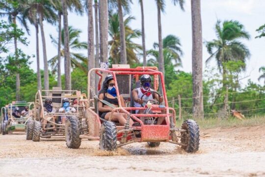 Half Day Punta Cana Buggy Tour with Macao Beach and Cenote