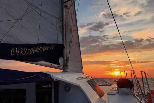 Catamaran Half Day Afternoon Cruise With Sunset: Kleftiko