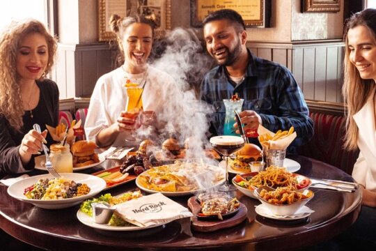 Hard Rock Cafe Lisbon with Set Lunch or Dinner
