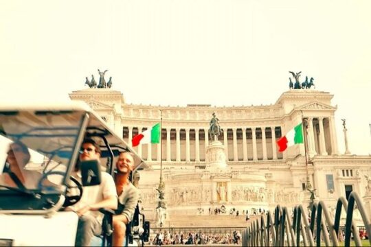 Rome Highlights in Golf Cart - Private