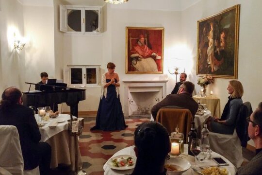 Opera Dinner: Dining to the Sounds of Opera in Pamphilij Palace