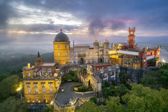 Small Group Pena Palace, Sintra, Regaleira and Cascais