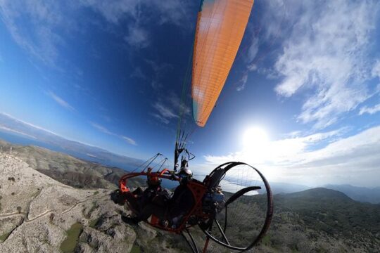 Paramotor Trike Flight at Corfu