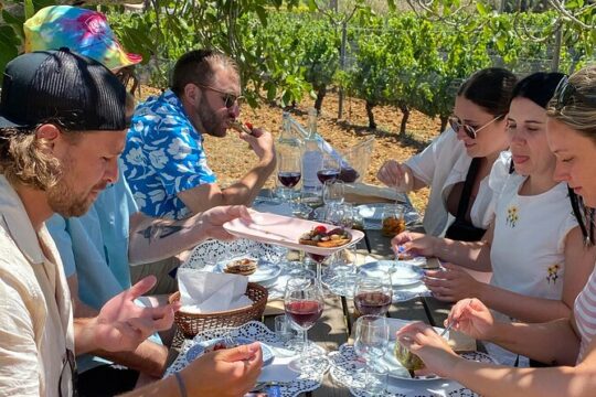 Algarve Private Vineyard Picnic in Carvoeiro