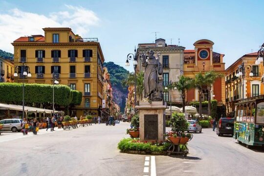 Transfer from Sorrento to Naples or Naples to Sorrento