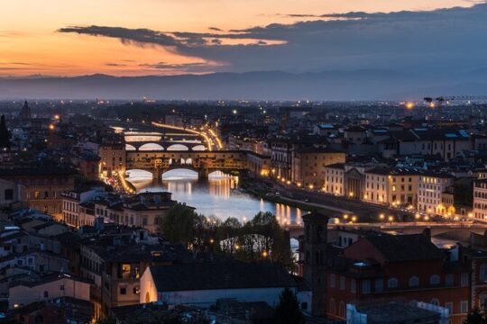 Florence Sunset Golf Cart Tour at Michelangelo Square