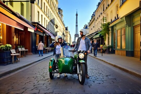 Sidecar Excursion: Discover Paris Monuments in 1 Hour