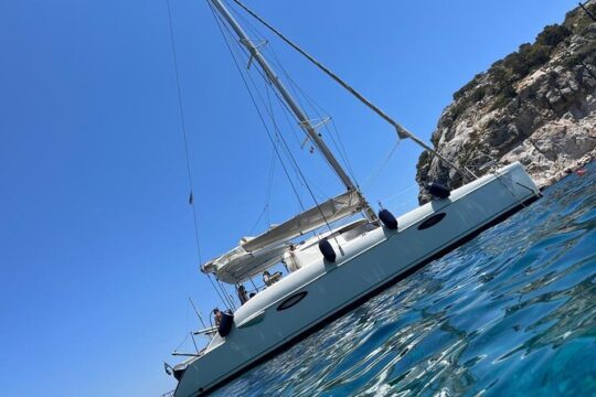 Sailing Catamaran day cruise - Rhodes with lunch & drinks