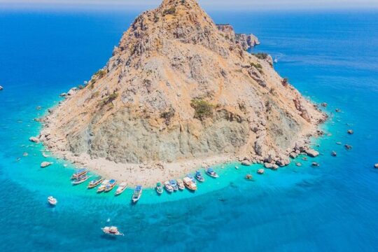 Adrasan Suluada Island boat tour