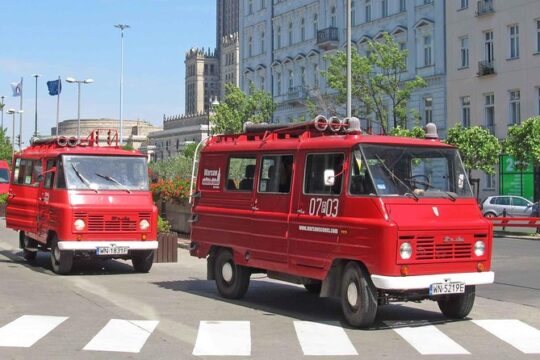 Warsaw Layover Tour (Chopin Airport) by retro minibus
