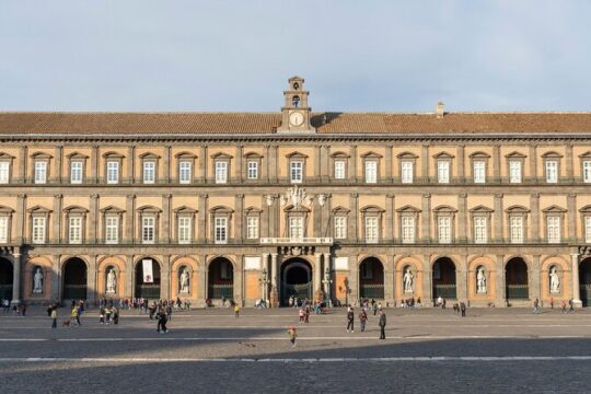 Naples: Royal Palace Entry with Audio Guide and Pemcard Postcard