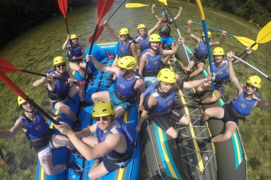 Rafting and zipline in Bled Slovenia