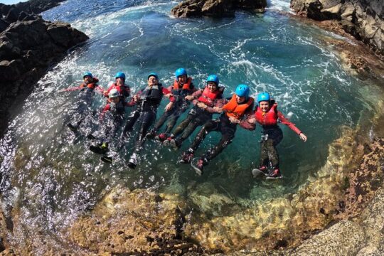 Coasteering in Caloura (Sao Miguel - Azores)