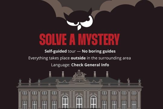 Copenhagen Self-Guided Murder Mystery Tour by Amalienborg Palace