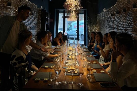 Private Wine Sessions in SALUT wine studio