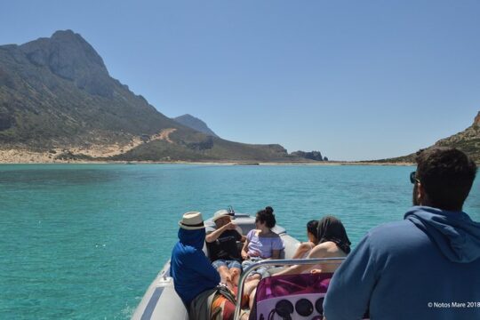 Private Boat Trip Chania - Balos/Gramvousa