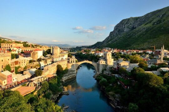 Mostar, Pocitelj, Blagaj and Kravice Waterfalls Private Tour from Dubrovnik