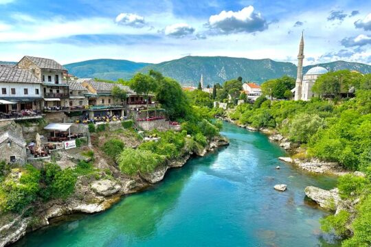 From Dubrovnik: Private Tour to Mostar & Kravice Waterfalls
