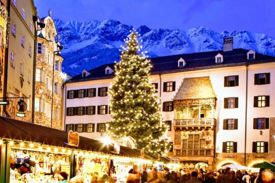 Magical CHRiSTMAS MARKETS: Innsbruck & BEST OF Tyrol EXCLUSiVE TOUR from Munich