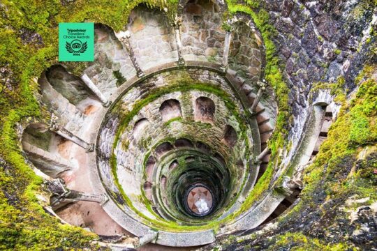 Sintra Downtown Walking Tour with Regaleira and Biester Palace