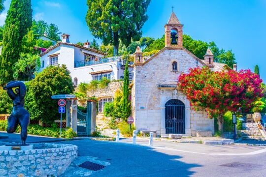 Hinterland of the French Riviera and its medieval villages