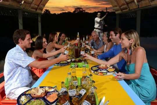 Xochimilco Boats Entry Ticket with Dinner and Open Bar