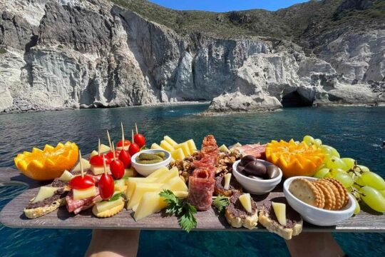 Catamaran Semi Private Cruise Paros Antiparos includes Food and Drinks
