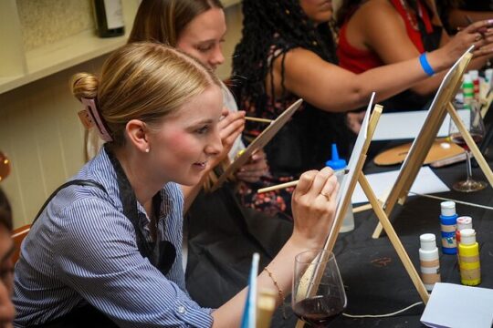 Paint and Sip Session in Rome