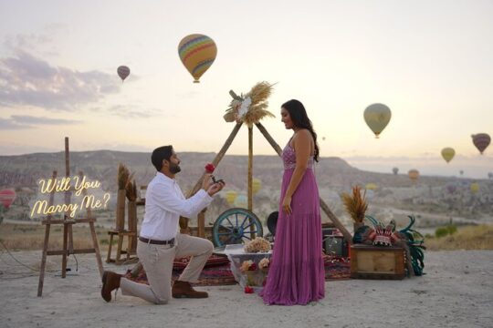 Magical Wedding Proposal in Cappadocia