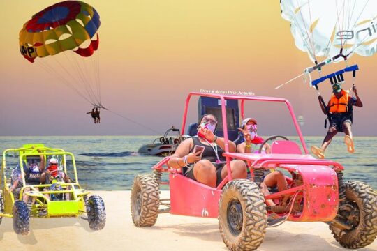 Punta Cana Buggy Tour and Parasailing Experience