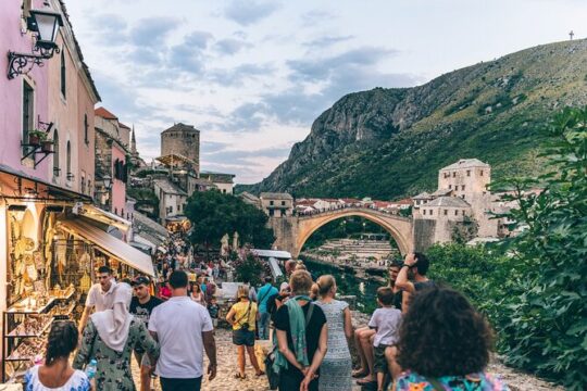 Private Transfer from Dubrovnik to Split with Mostar Town
