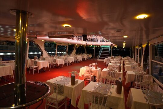 Bosphorus Dinner Cruise & Turkish Night Show with Alcholic Drinks