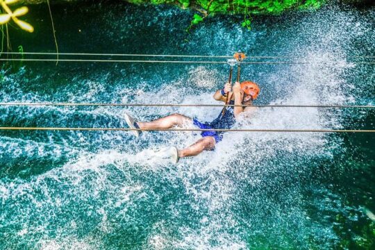 River Rafting, Canyoning & Ziplineing with Transfer from Antalya