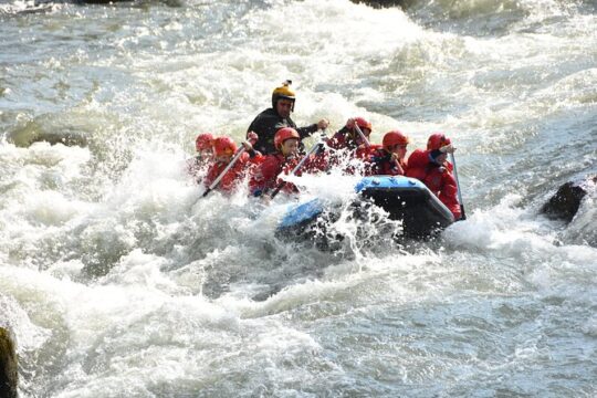 Rafting Power in the Noce stream in Ossana