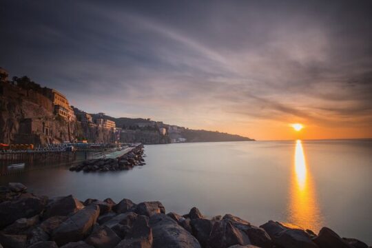 Sunset tour in Sorrento from Positano