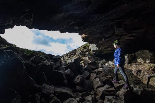 Lava Tunnel Caving with Transfer | Small Group
