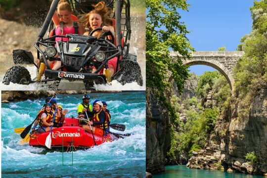 Buggy Safari and Rafting Adventure from Antalya