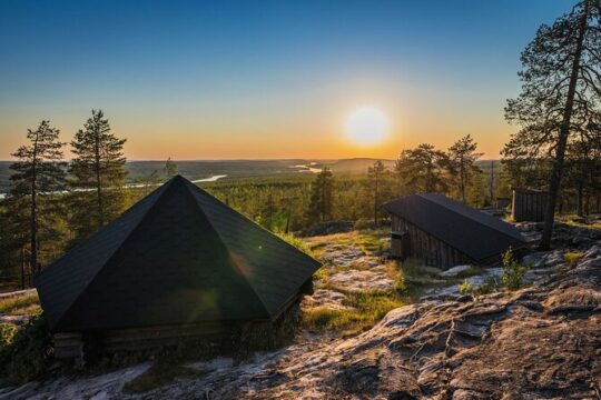 Arctic Midnight Sun Picnic from Rovaniemi