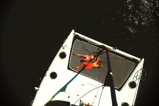 Full Day Santorini Catamaran Private Cruise with meal and transfer