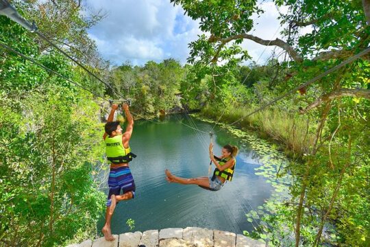 Discover and Descend on the Hidden Xenotes Tour From Cancun